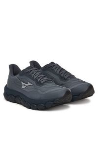 Mizuno Buty do biegania Wave Horizon 9 J1GC2626 02 Szary. Kolor: szary. Materiał: materiał. Model: Mizuno Wave #6