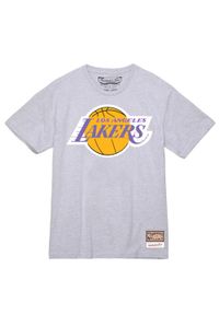 Mitchell & Ness - Koszulka Los Angeles Lakers NBA Team Logo. Kolor: szary #1