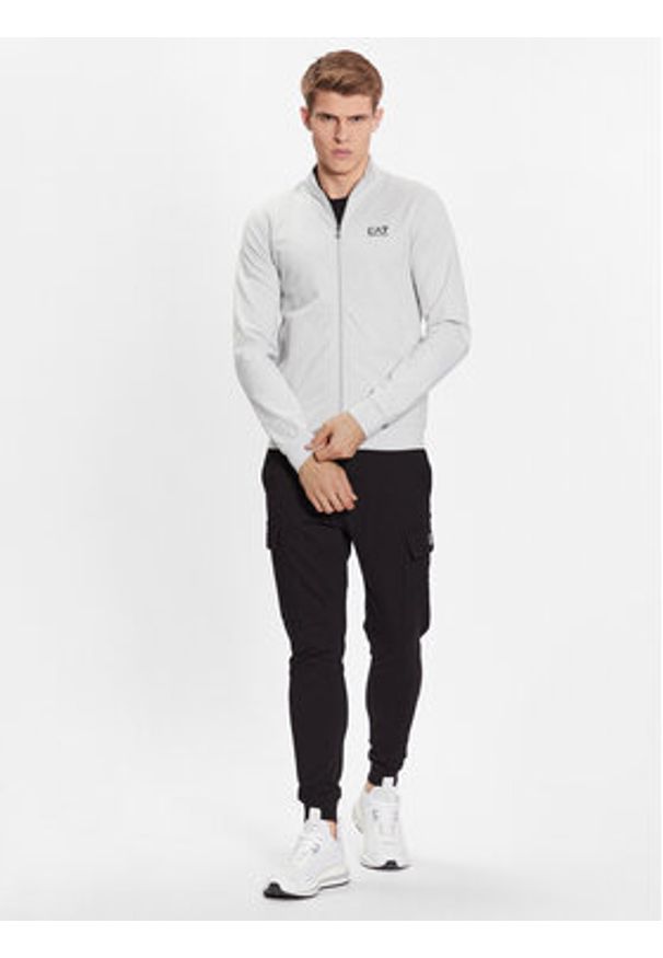 EA7 Emporio Armani Spodnie dresowe 8NPP59 PJ05Z 1200 Czarny Regular Fit. Kolor: czarny. Materiał: bawełna