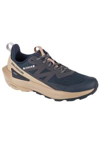 salomon - Buty do biegania męskie Salomon Elixir Active. Zapięcie: sznurówki. Kolor: wielokolorowy, niebieski. Materiał: tkanina, materiał, syntetyk. Szerokość cholewki: normalna