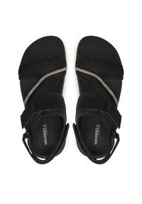 Merrell Sandały Terran 4 Backstrap J006412 Czarny. Kolor: czarny. Materiał: skóra #4