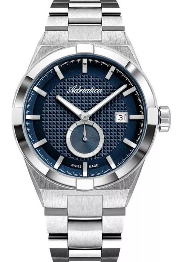 Zegarek męski Adriatica A8336.5115Q srebrny. Kolor: srebrny
