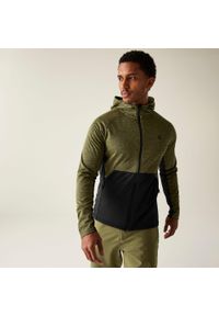 DARE 2B - Bluza męska z kapturem Assimilate III Dare 2b. Typ kołnierza: kaptur. Kolor: czarny, zielony, brązowy, wielokolorowy. Materiał: polar. Sezon: zima. Sport: narciarstwo #1