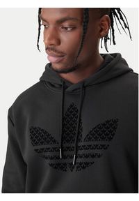 Adidas - adidas Bluza Monogram Infill KD1358 Czarny Regular Fit. Kolor: czarny. Materiał: syntetyk #5