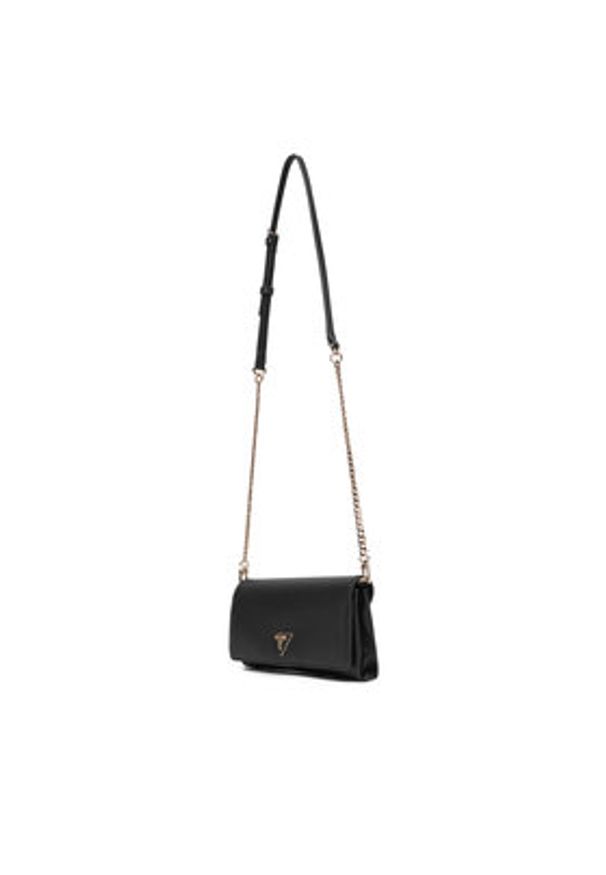 Guess Torebka Noelle II Mini HWZG96 72750 Czarny. Kolor: czarny. Materiał: skórzane