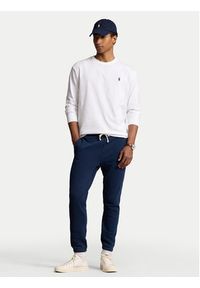 Polo Ralph Lauren Longsleeve 710671467056 Biały Regular Fit. Typ kołnierza: polo. Kolor: biały. Materiał: bawełna. Długość rękawa: długi rękaw #5