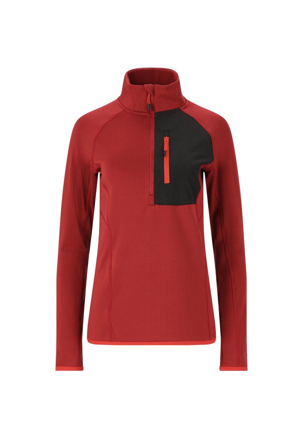 Bluza narciarska damska Whistler Helge. Kolor: czerwony. Sport: narciarstwo