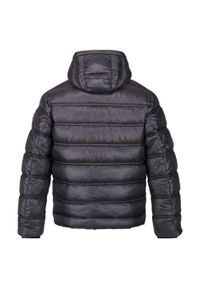 Regatta - Męska Kurtka Toploft III Baffled Padded Jacket. Kolor: fioletowy, wielokolorowy, szary