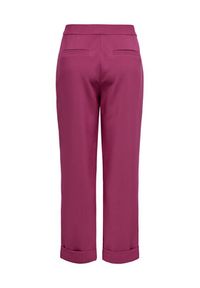 only - ONLY Spodnie materiałowe Casey 15338822 Fioletowy Cropped Fit. Kolor: fioletowy. Materiał: syntetyk #7