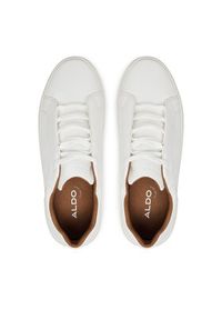 Aldo Sneakersy Luton 13847737 Biały. Kolor: biały. Materiał: skóra