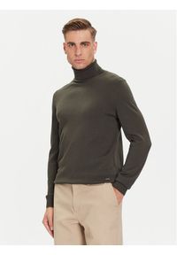 JOOP! Golf 17 Jk-04Donte 30032604 Zielony Modern Fit. Typ kołnierza: golf. Kolor: zielony. Materiał: wełna