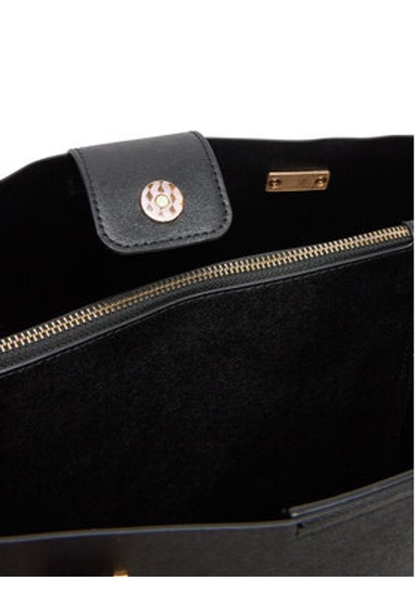 Aldo Torebka Korer 13933738 Czarny. Kolor: czarny. Materiał: skórzane
