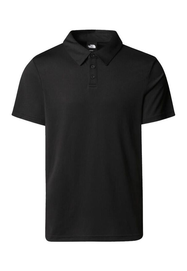 Koszulka turystyczna męska The North Face M Tanken Polo. Typ kołnierza: polo. Kolor: czarny. Sport: turystyka piesza