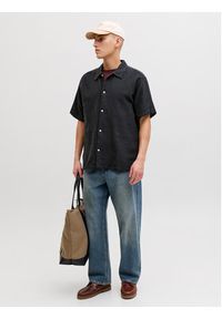 Jack & Jones Koszula Nantucket Double 12291812 Czarny Regular Fit. Kolor: czarny. Materiał: bawełna #5