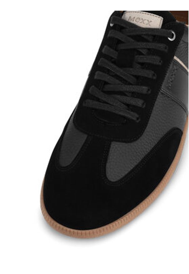 MEXX Półbuty PATRICK-01 MI24 Czarny. Kolor: czarny. Materiał: zamsz, skóra