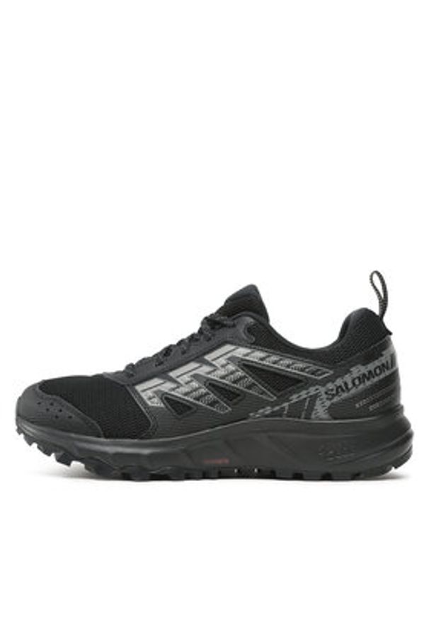 salomon - Salomon Sneakersy Wander 47152500 27 V0 Czarny. Kolor: czarny. Materiał: materiał
