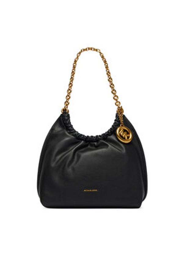 MICHAEL Michael Kors Torebka Indie 32S6A50C6L Czarny. Kolor: czarny. Materiał: skórzane