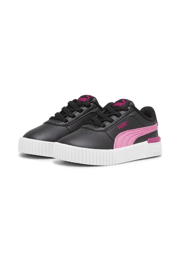 Puma - Niemowlęce sneakersy Carina 2.0 AC PUMA. Kolor: wielokolorowy, różowy, czarny, biały