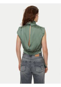 Hugo - HUGO Bluzka Canile-1 50530475 Zielony Regular Fit. Kolor: zielony. Materiał: syntetyk #3