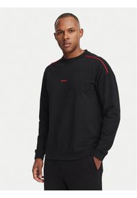 Hugo - HUGO Bluza Noah 50566160 Czarny Regular Fit. Kolor: czarny. Materiał: bawełna #1