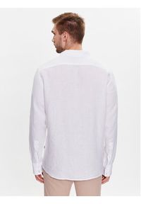 BOSS - Boss Koszula Relegant_6 50489344 Biały Regular Fit. Kolor: biały. Materiał: len #5