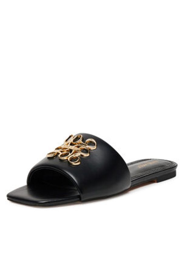 Nine West Klapki SMRL393663-02 Czarny. Kolor: czarny. Materiał: syntetyk, materiał