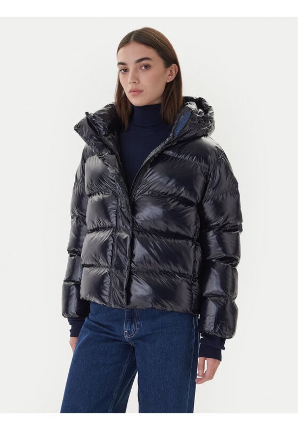 Napapijri Kurtka zimowa A-Glane NP0A4HZ5 Granatowy Regular Fit. Kolor: niebieski. Materiał: syntetyk. Sezon: zima