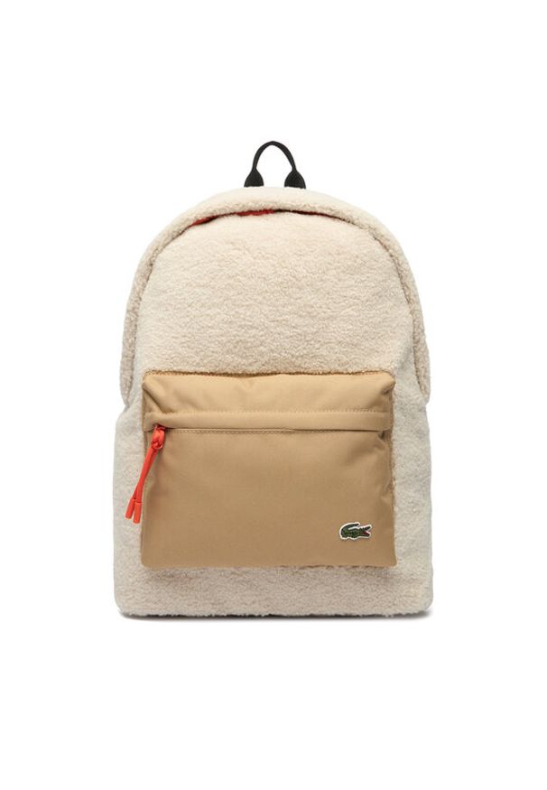 Lacoste Plecak NU5095NZ Beżowy. Kolor: beżowy. Materiał: materiał
