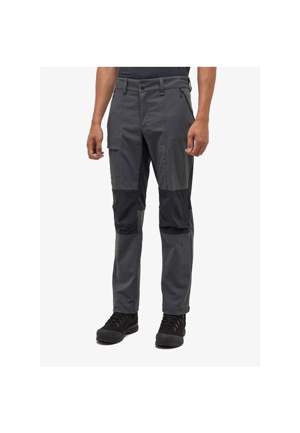 Haglöfs - Spodnie trekkingowe męskie Haglofs Mid Standard Pant. Kolor: szary. Sezon: lato. Sport: turystyka piesza