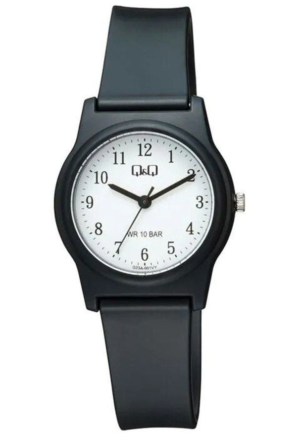 Zegarek męski QQ G23A-001V czarny. Kolor: czarny
