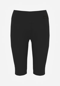 Born2be - Czarne Szorty Kolarki z Wysokim Stanem i Modelującym Pasem Toadgrass. Stan: podwyższony. Kolor: czarny. Styl: elegancki #7