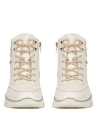 Rieker Botki M6010-80 Biały. Kolor: biały. Materiał: materiał #2