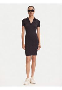 Guess Sukienka codzienna V5YK05 Z3OA0 Czarny Regular Fit. Okazja: na co dzień. Kolor: czarny. Materiał: syntetyk. Typ sukienki: proste. Styl: casual #3