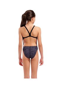 Strój Kąpielowy Dziewczęcy Arena Snakeskin Swimsuit Challengeback. Kolor: czarny #2