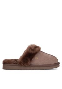 MEXX Kapcie MICH2003643W Brązowy. Kolor: brązowy. Materiał: zamsz, skóra