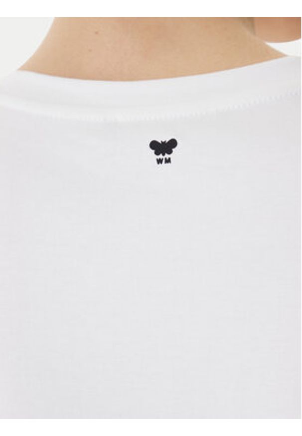 Weekend Max Mara T-Shirt Multid 2615941031 Biały Relaxed Fit. Kolor: biały. Materiał: bawełna