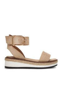 DeeZee Sandały CEO-WS091-01 Beżowy. Kolor: beżowy. Materiał: materiał #8