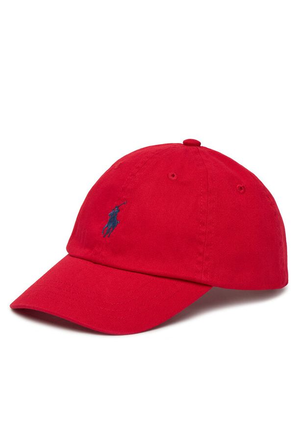 Czapka z daszkiem Polo Ralph Lauren. Kolor: czerwony
