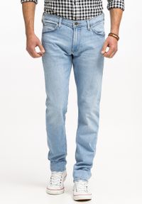 Lee - LEE DAREN ZIP FLY MĘSKIE SPODNIE JEANSOWE JEANSY DŻINSY BLUE SKY LIGHT L707ICC25 112331697 #4