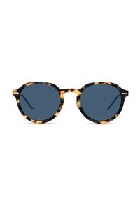 Dior Okulary przeciwsłoneczne męskie. Kształt: okrągłe. Kolor: niebieski #2