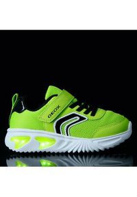 Geox Sneakersy J Assister Boy J45DZC 014CE C3707 S Zielony. Kolor: zielony. Materiał: materiał, mesh #6