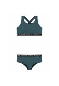 Dziewczęcy dwuczęściowy kostium kąpielowy Protest Prtbeau. Kolor: zielony #1