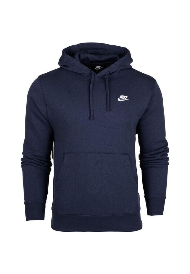 Bluza sportowa męska Nike NSW Club Hoodie. Kolor: niebieski. Materiał: dresówka