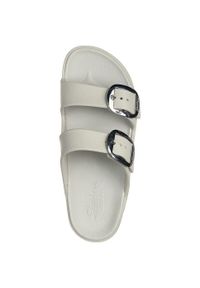 skechers - Plaskanie Skechers Arch Fit Cal Breeze-, Kobiety. Kolor: biały. Materiał: skóra ekologiczna, materiał