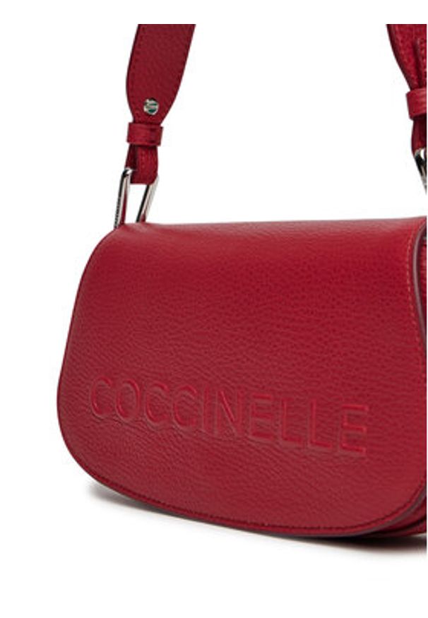 Coccinelle Torebka E5 QBB 52 01 01 Bordowy. Kolor: czerwony. Materiał: skórzane