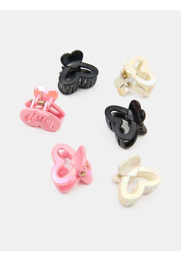 Sinsay - Spinki do włosów 6 pack - wielobarwny