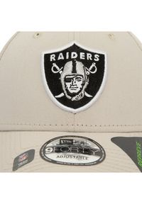 New Era Czapka z daszkiem Repreve 940 Raiders 60435235 Écru. Materiał: materiał
