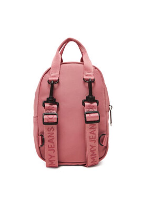 Tommy Jeans Plecak Tjw Daily 2 Ways Backpack AW0AW17577 Różowy. Kolor: różowy. Materiał: materiał