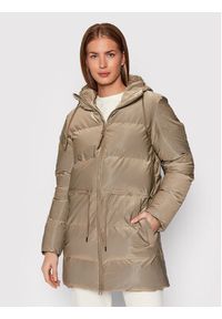 Rains Kurtka zimowa Unisex 1537 Beżowy Regular Fit. Kolor: beżowy. Materiał: syntetyk. Sezon: zima #10