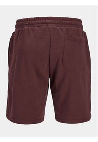 Jack & Jones - Jack&Jones Szorty sportowe Josh 12248833 Bordowy Comfort Fit. Kolor: czerwony. Materiał: bawełna, syntetyk. Styl: sportowy #7